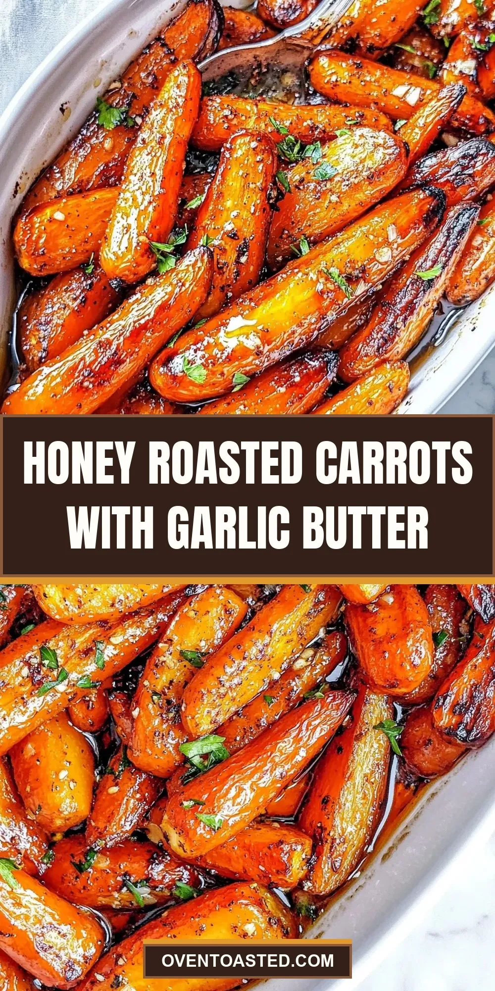 Honey Roasted Carrots With Garlic Butter Recipe