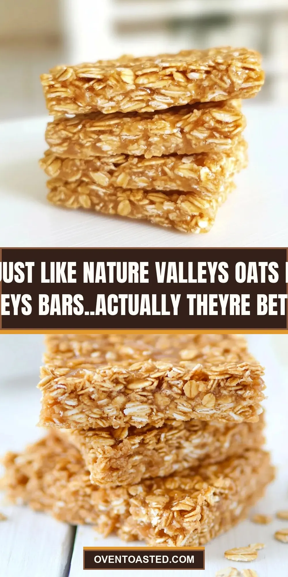 Easy Just Like Nature Valleys Oats N Honeys Bars..Actually Theyre Better. Recipe