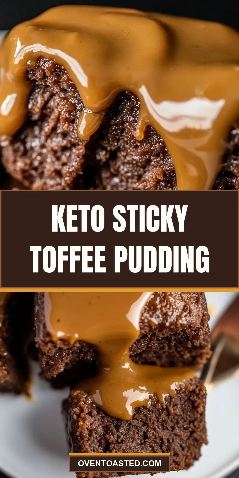 Creamy Keto Sticky Toffee Pudding
