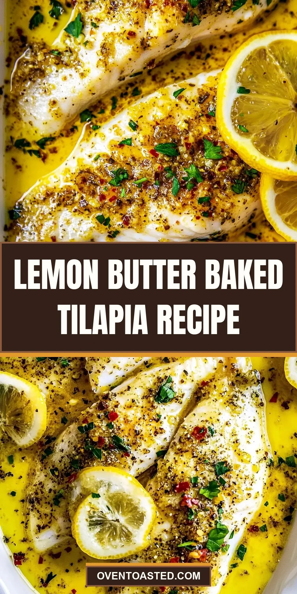 Lemon Butter Baked Tilapia (Perfect & Delicious)