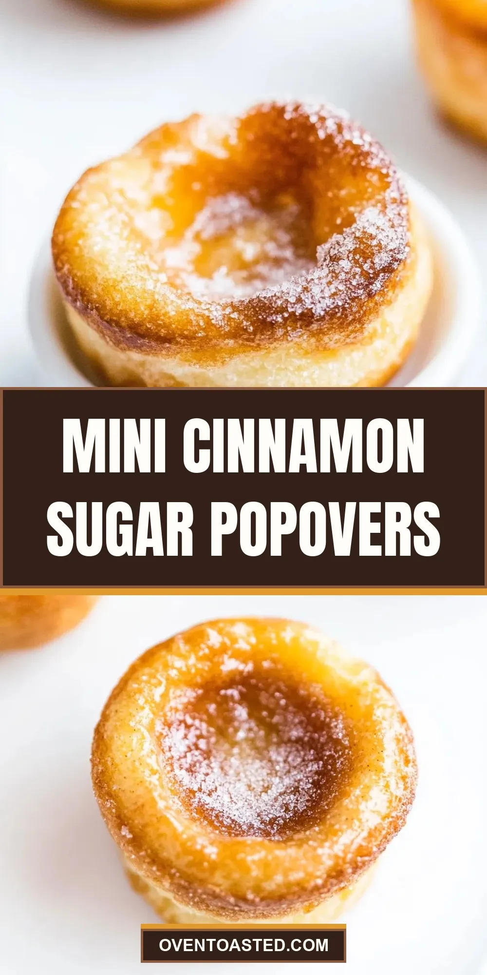 Easy Mini Cinnamon Sugar Popovers Recipe
