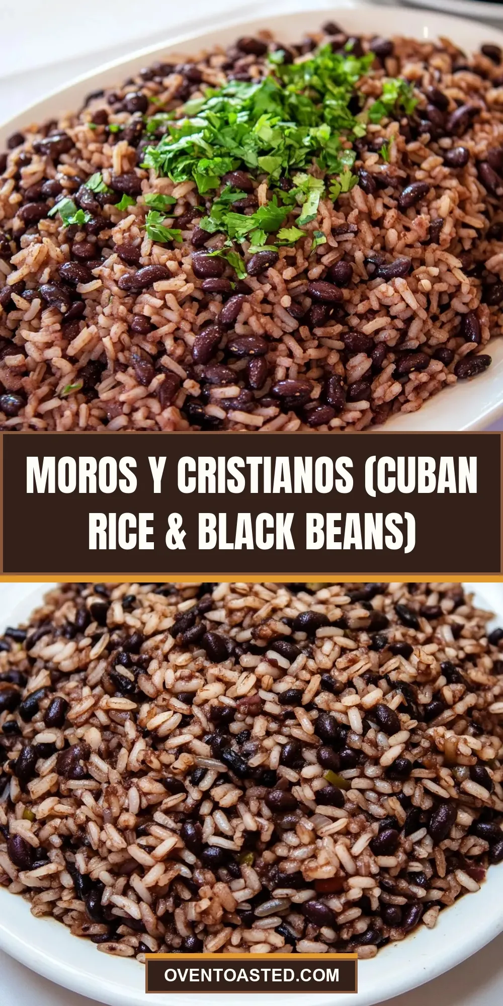 Homemade Moros Y Cristianos (Cuban Rice & Black Beans)
