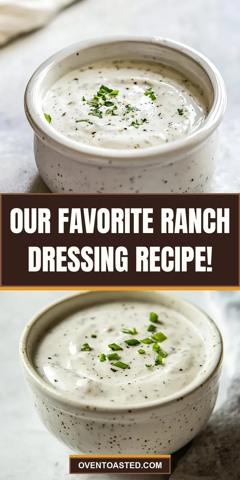 The Best Our Favorite Ranch Dressing ! Ever
