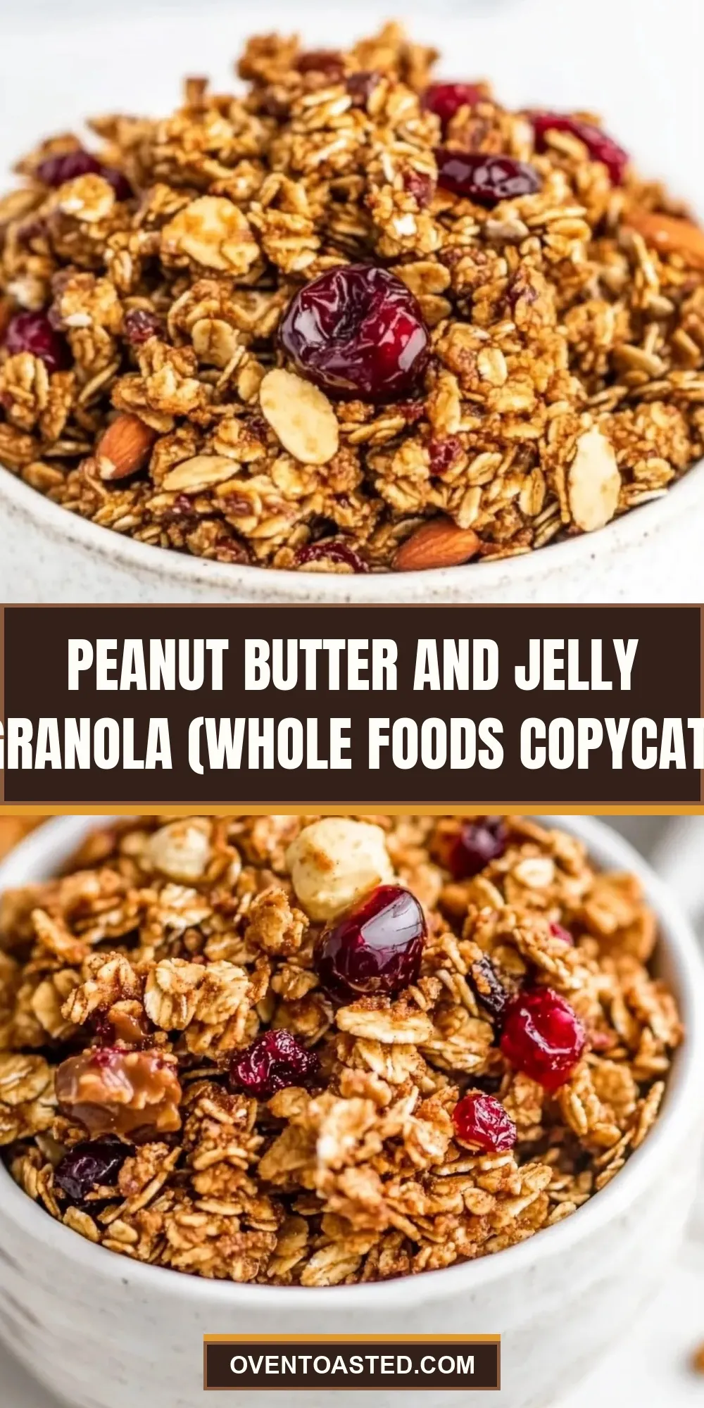 Easy Peanut Butter And Jelly Granola (Whole Foods Copycat) Recipe
