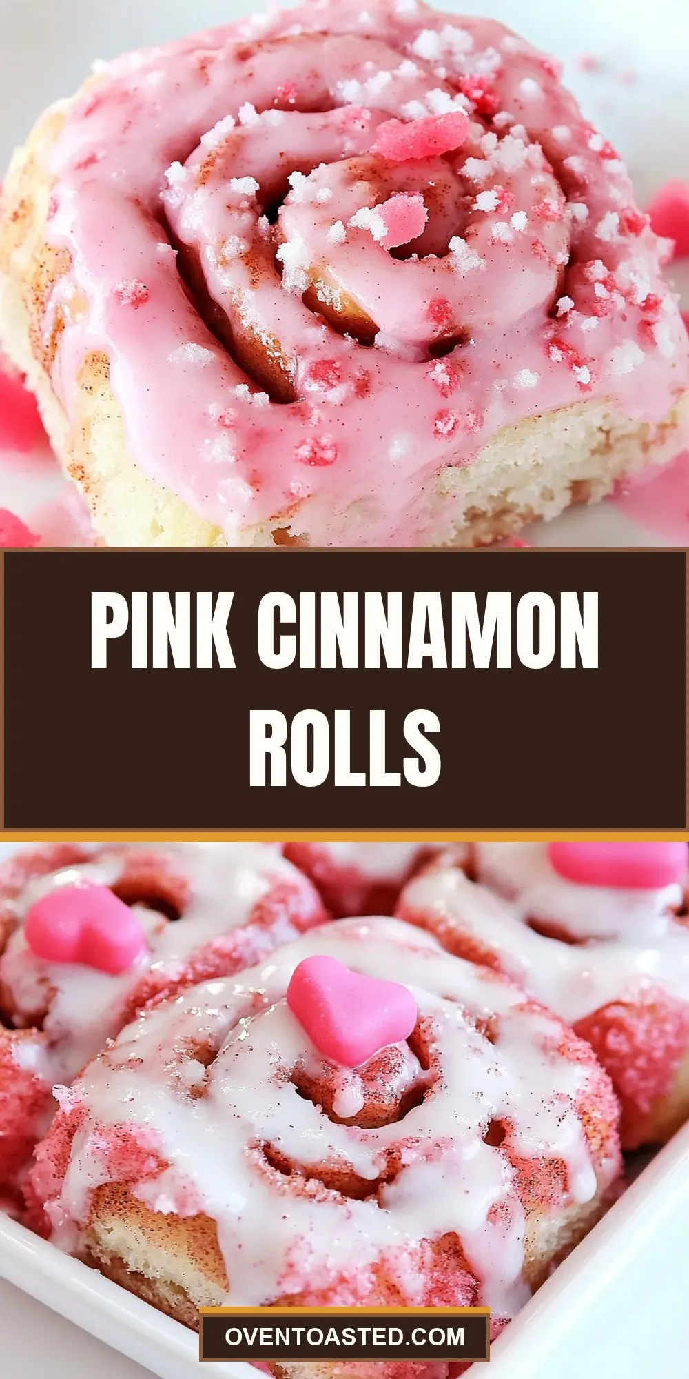 Easy Pink Cinnamon Rolls Recipe