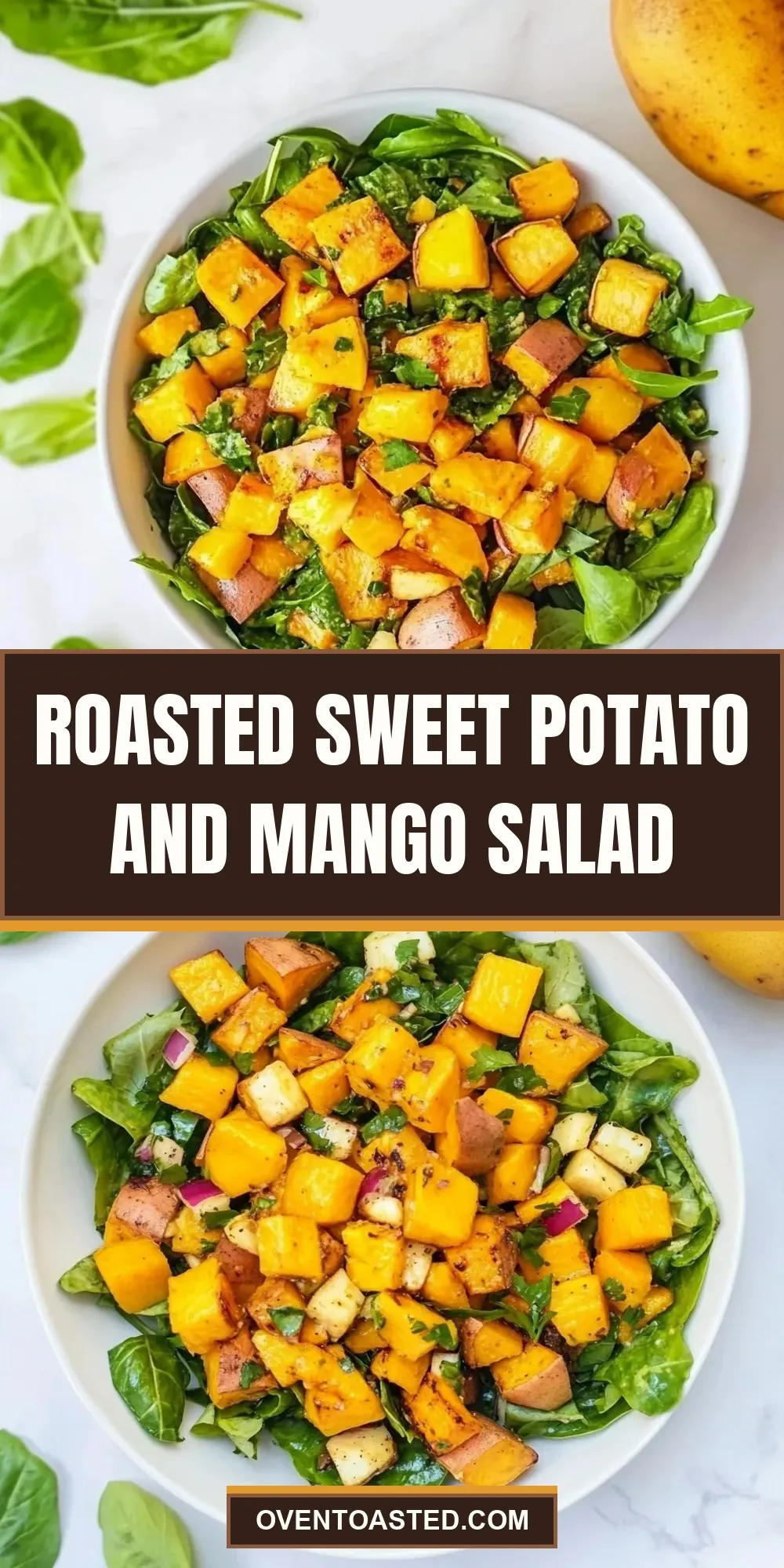 Roasted Sweet Potato And Mango Salad Recipe