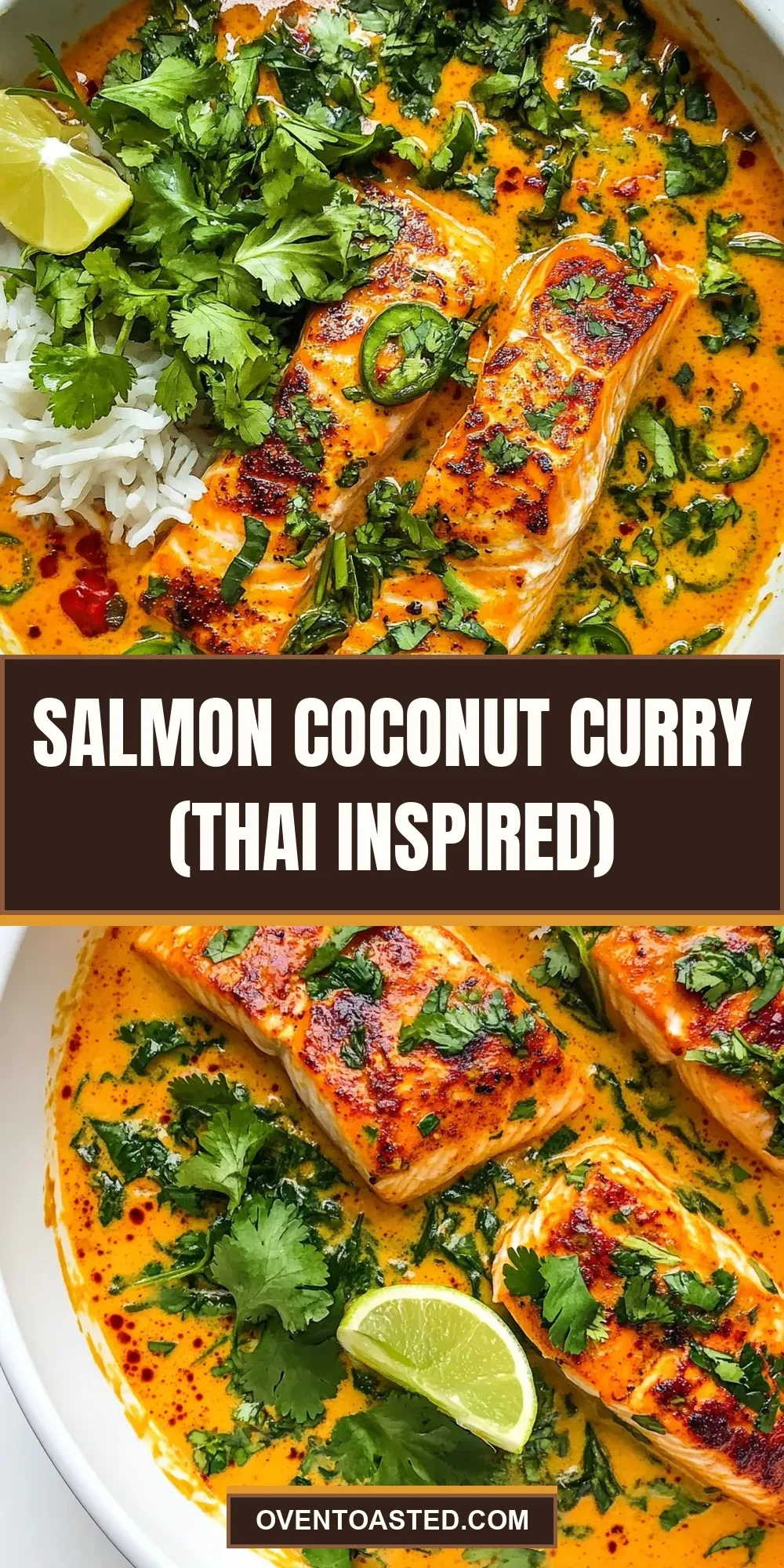Salmon Coconut Curry (Thai Inspired) Recipe