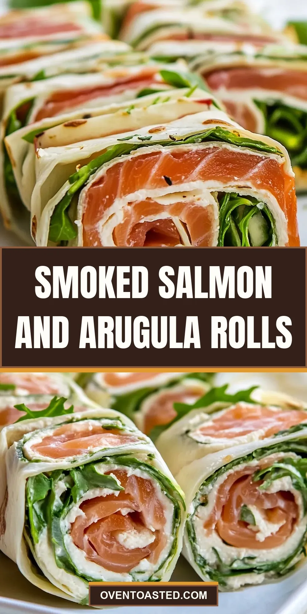 Smoked Salmon And Arugula Rolls (Irresistible & Delicious)