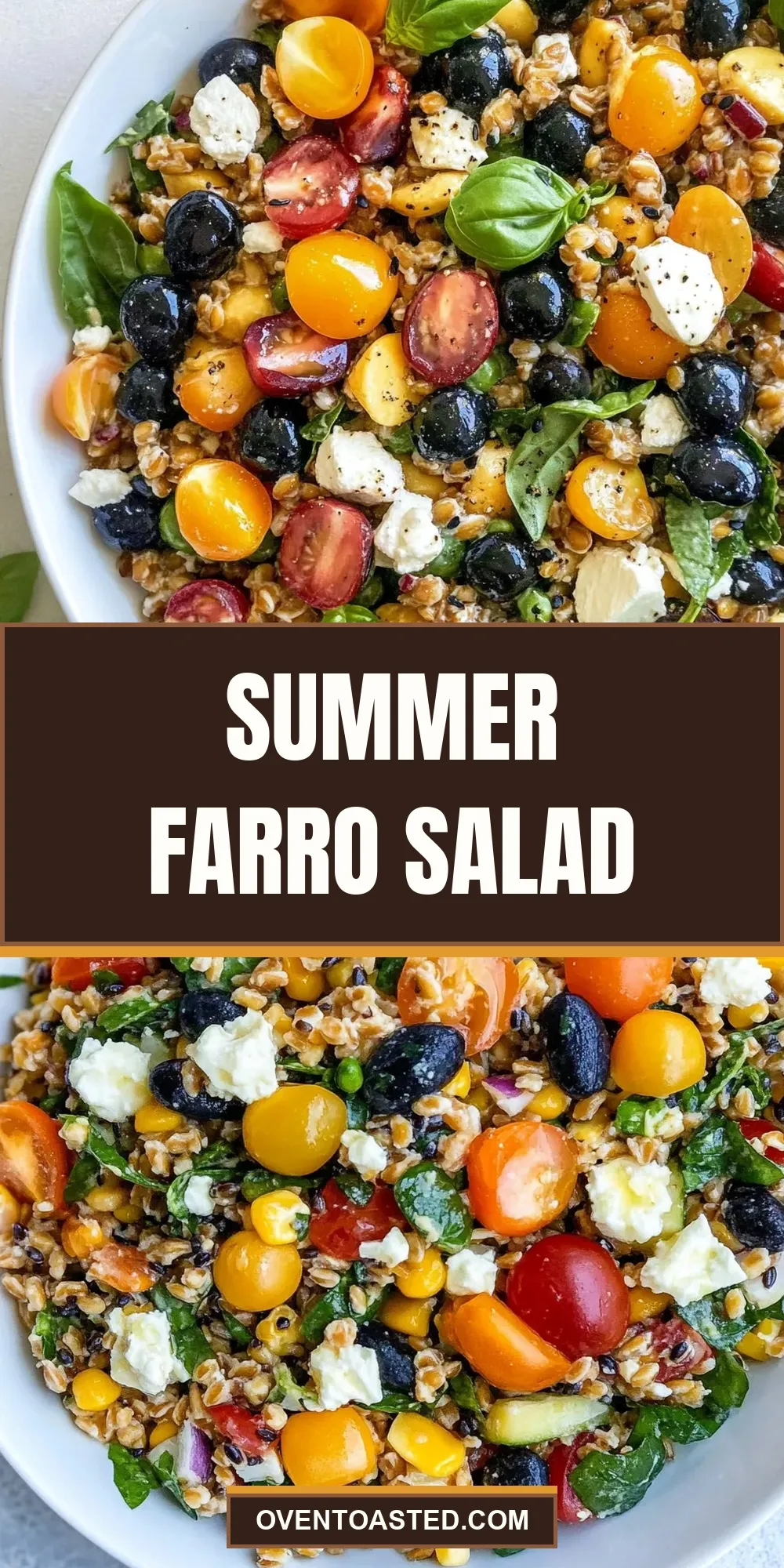 Easy Summer Farro Salad Recipe