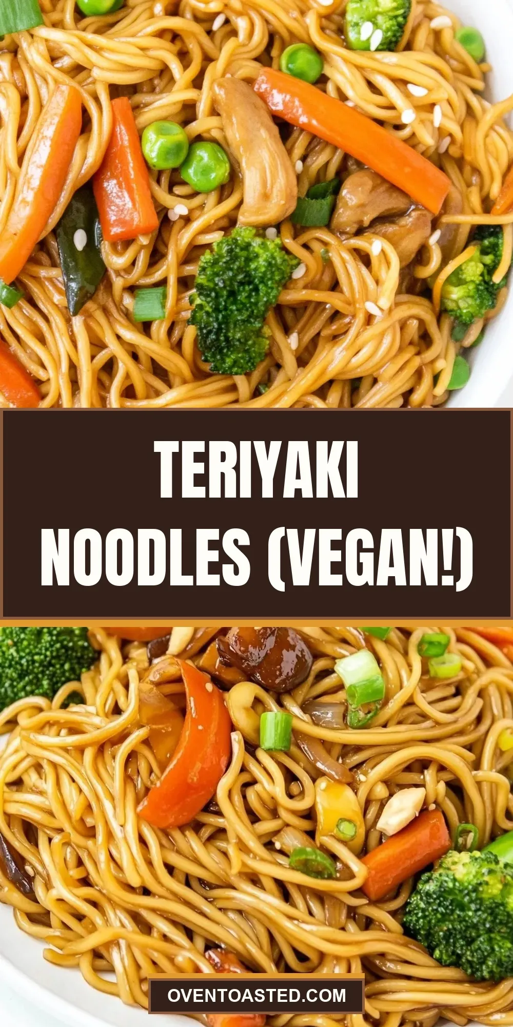 Teriyaki Noodles (Vegan!) (Healthy & Delicious)