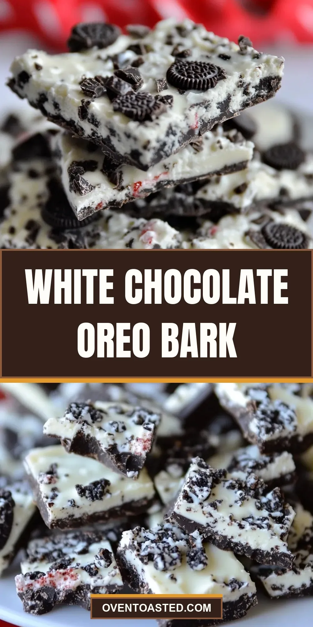 Easy White Chocolate Oreo Bark Recipe