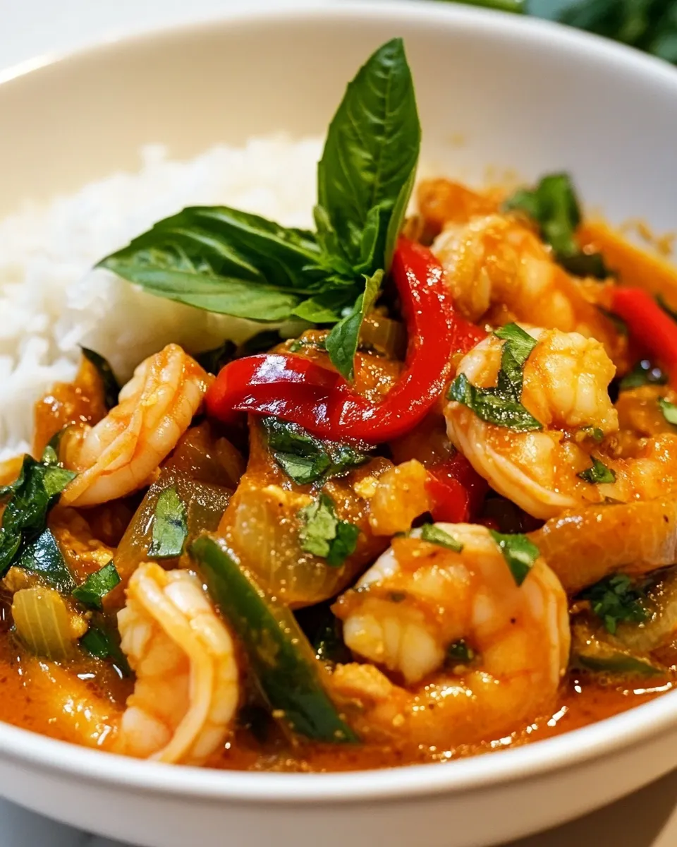 Classic 10-Minute Thai Shrimp Curry image