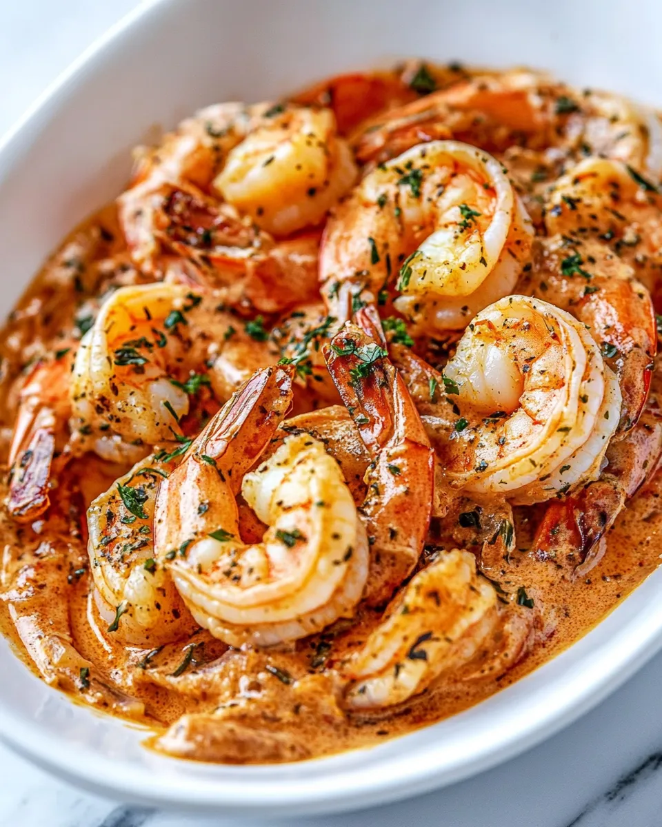 Best 15-Minute Creamy Tomato Garlic Butter Shrimp dish photo