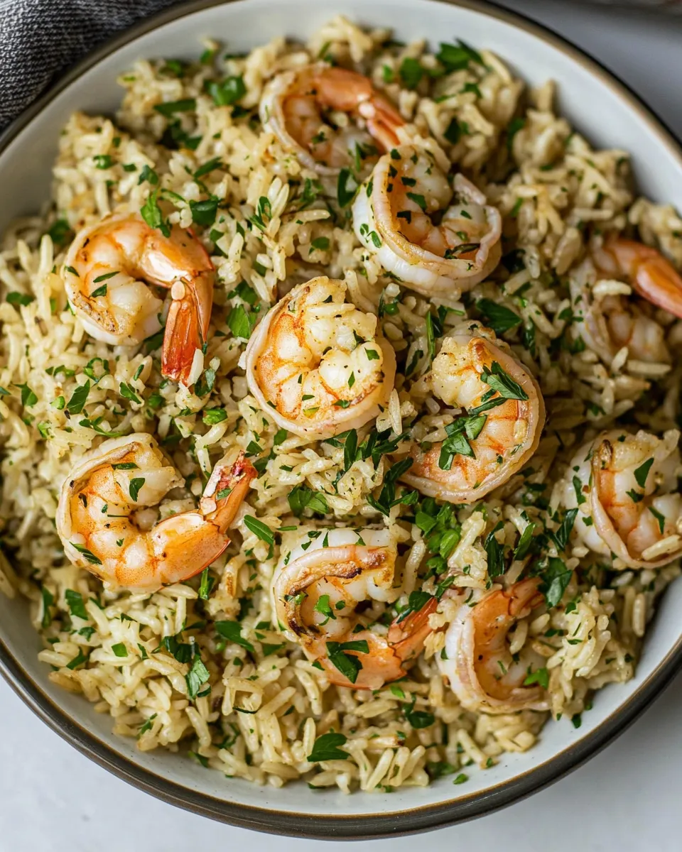 Homemade 15 Minute One Pan Shrimp and Rice photo