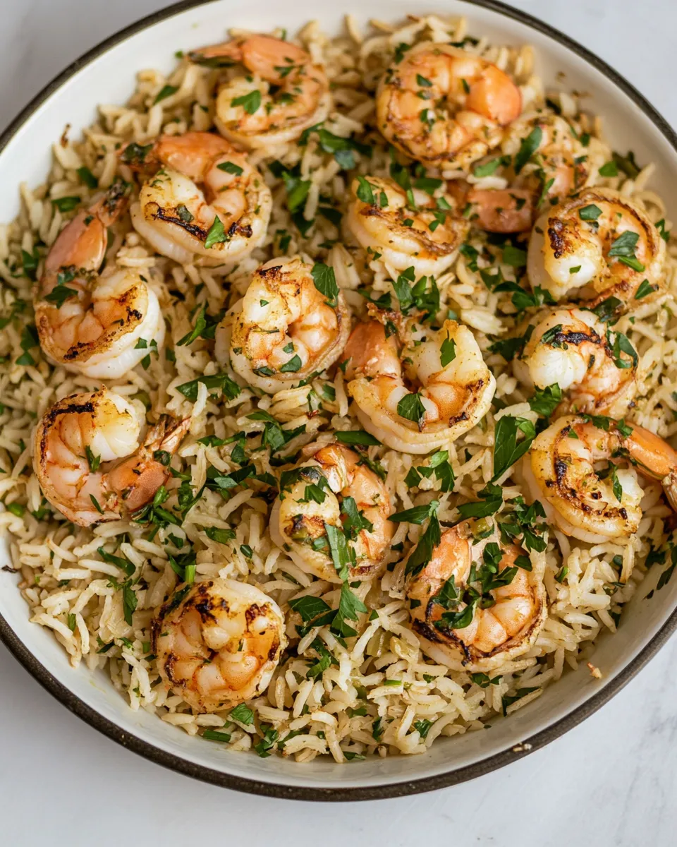 Classic 15 Minute One Pan Shrimp and Rice image