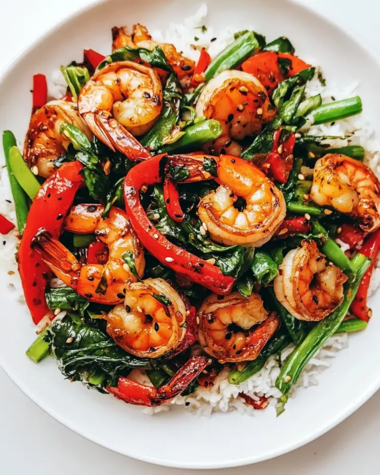 Homemade 20 Minute Garlic Shrimp Stir Fry photo
