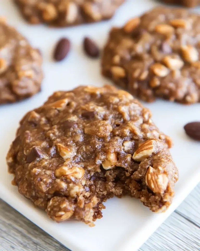 Homemade 3-Ingredient Nutty Banana Cookies photo