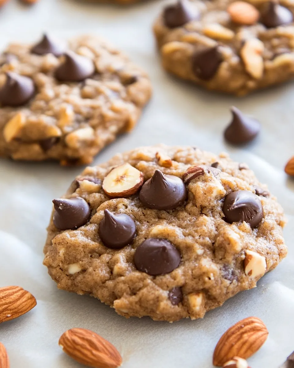 Classic 3-Ingredient Nutty Banana Cookies image