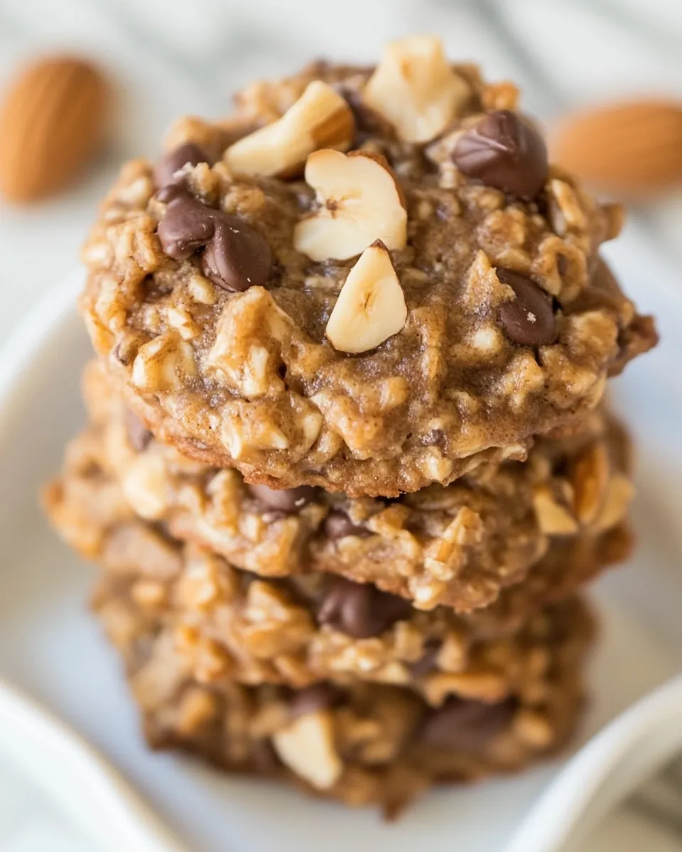 Easy 3-Ingredient Nutty Banana Cookies picture