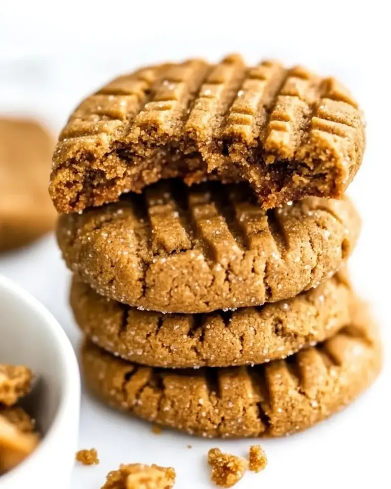Homemade 3 Ingredient Keto Almond Butter Cookies photo