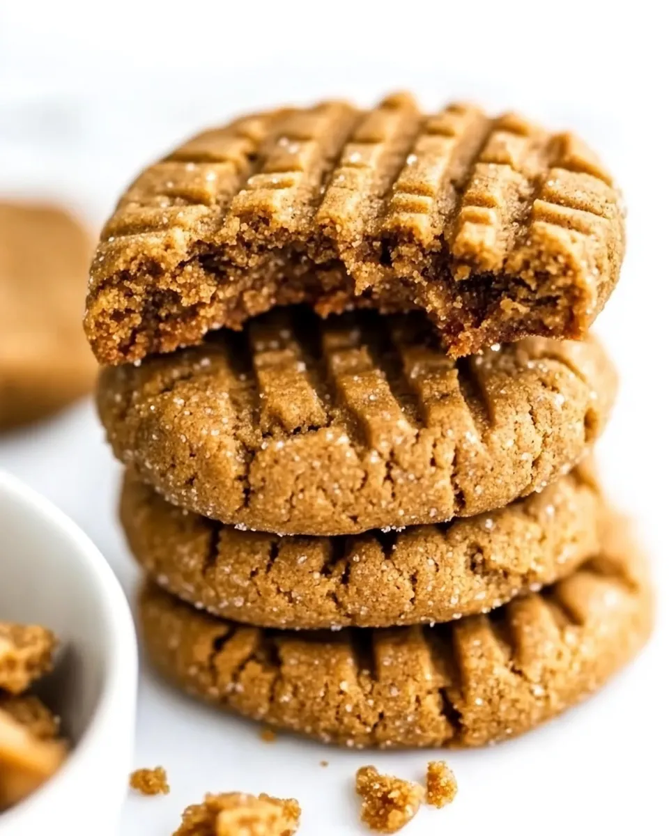 Homemade 3 Ingredient Keto Almond Butter Cookies photo