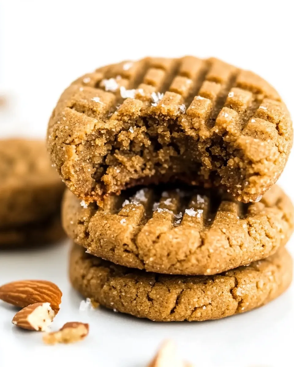 Classic 3 Ingredient Keto Almond Butter Cookies image