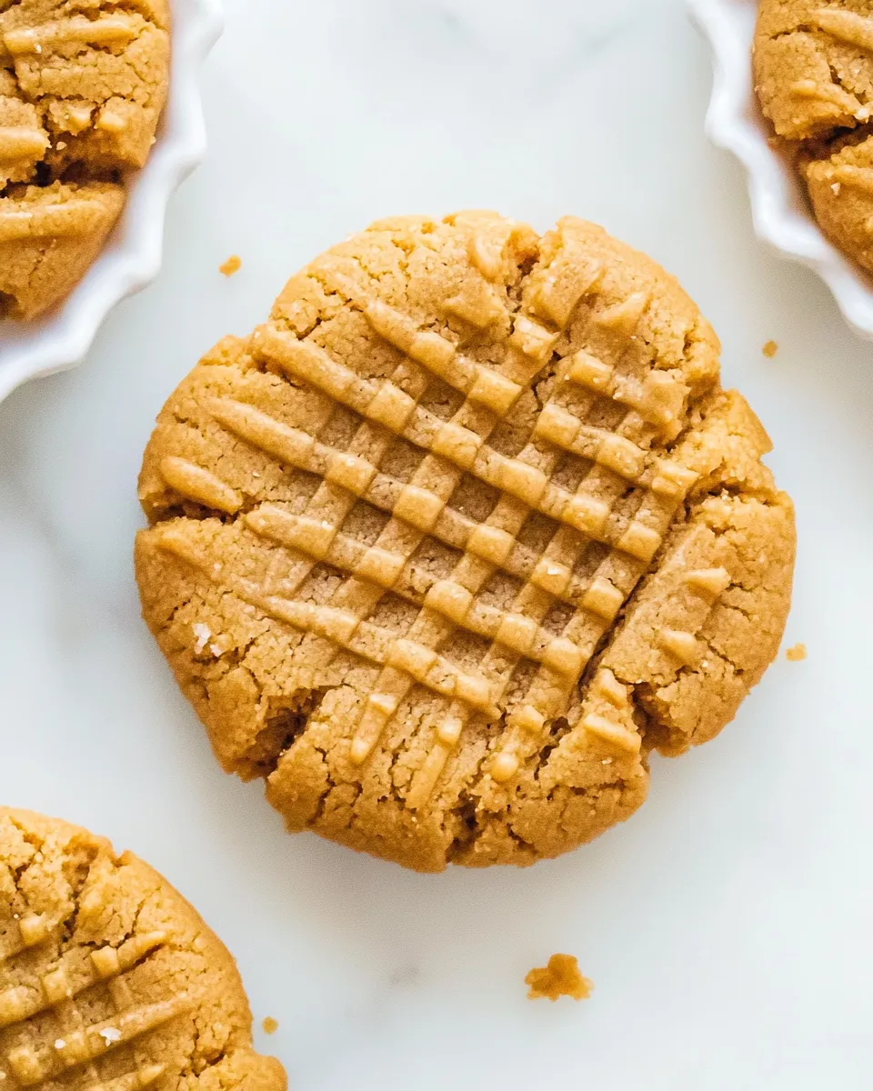Homemade 3 Ingredient PB Cookies photo