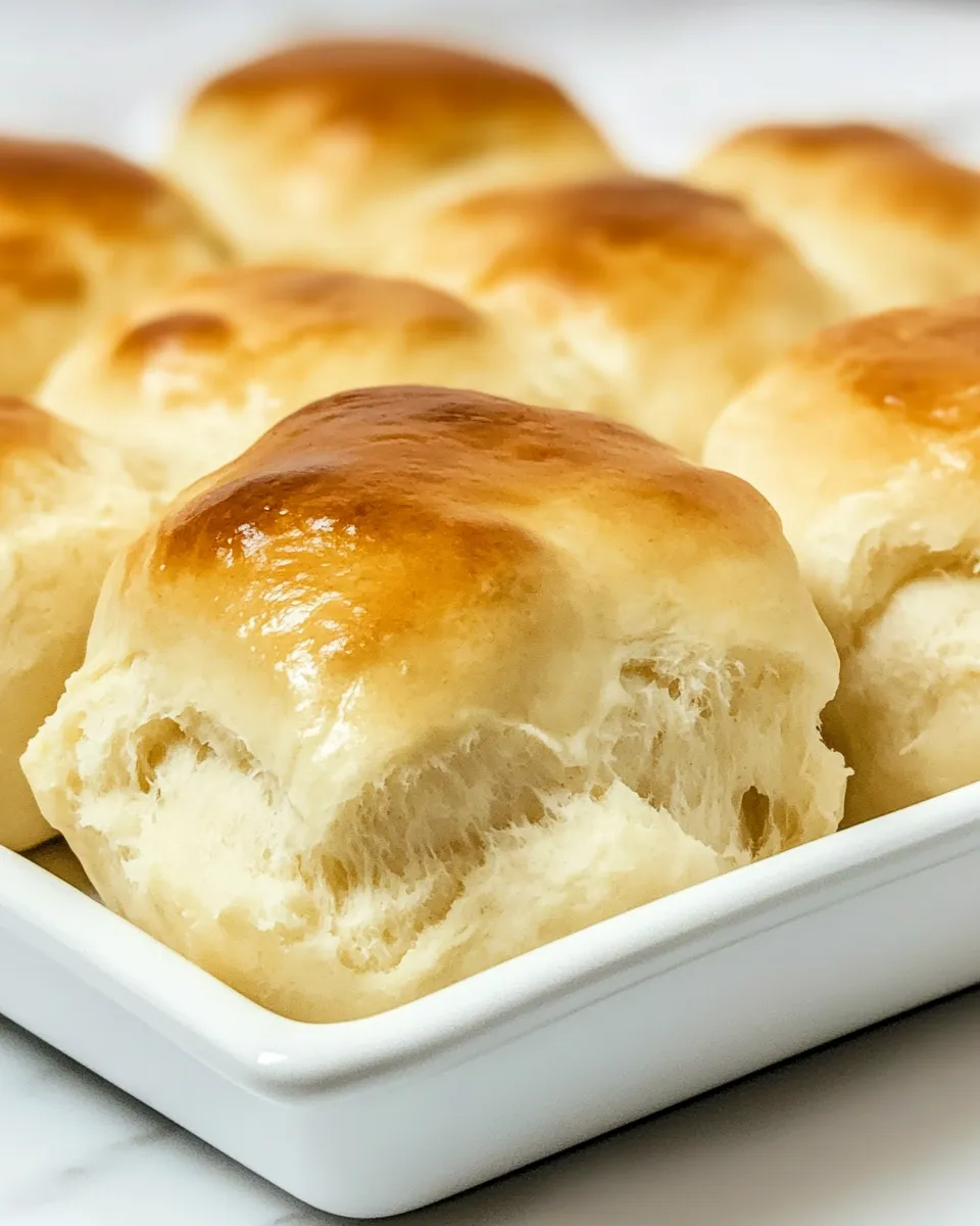 Delicious 45 Minute Quick Dinner Rolls shot