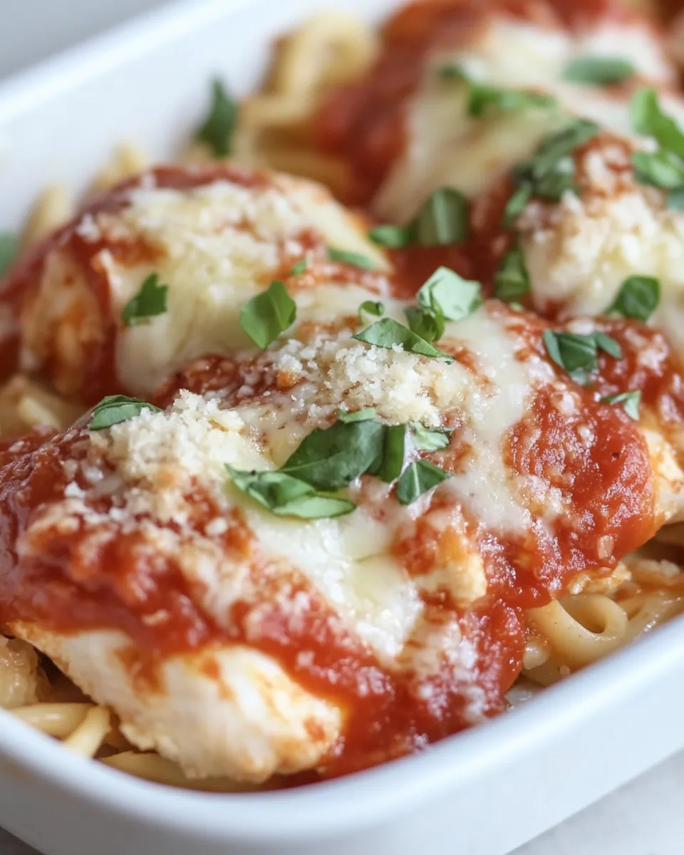 Delicious 5-Ingredient Chicken Parmesan image