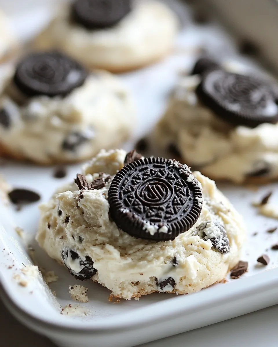 Easy 5-Ingredient Oreo Cheesecake Cookies picture