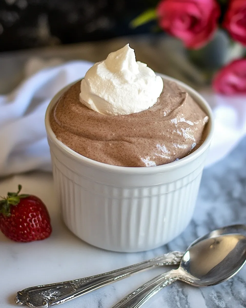 Easy 5-Minute Whipped Chocolate Mousse picture