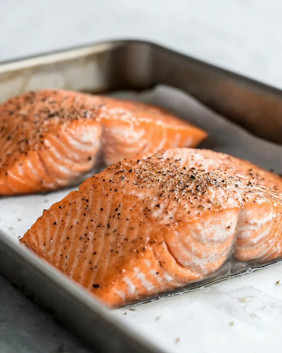 Delicious Air-Fryer Salmon shot