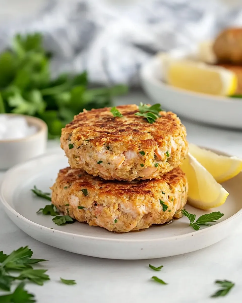 Classic Air-Fryer Salmon Patties image
