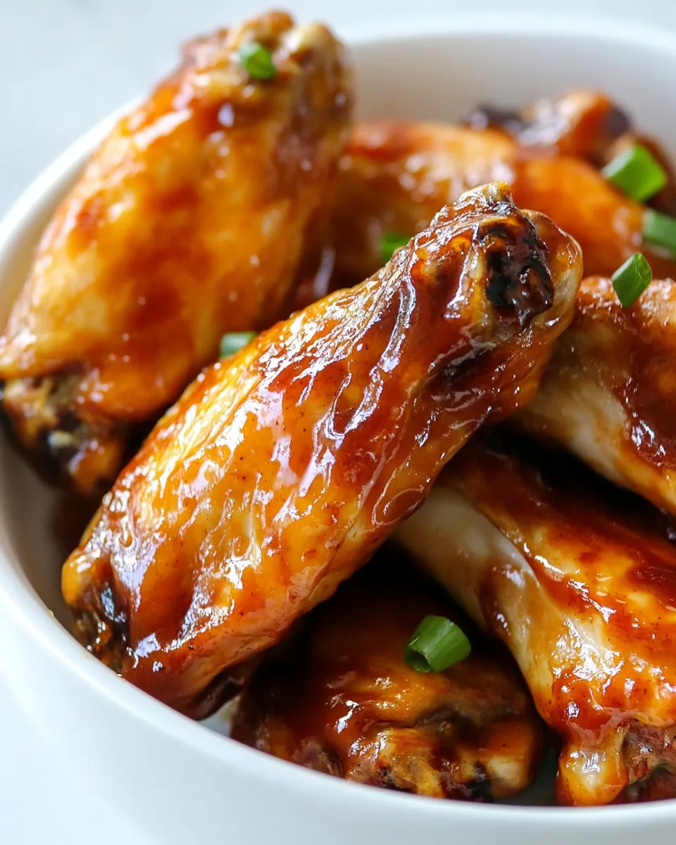 Delicious Air Fryer BBQ Chicken Wings Recipe picture
