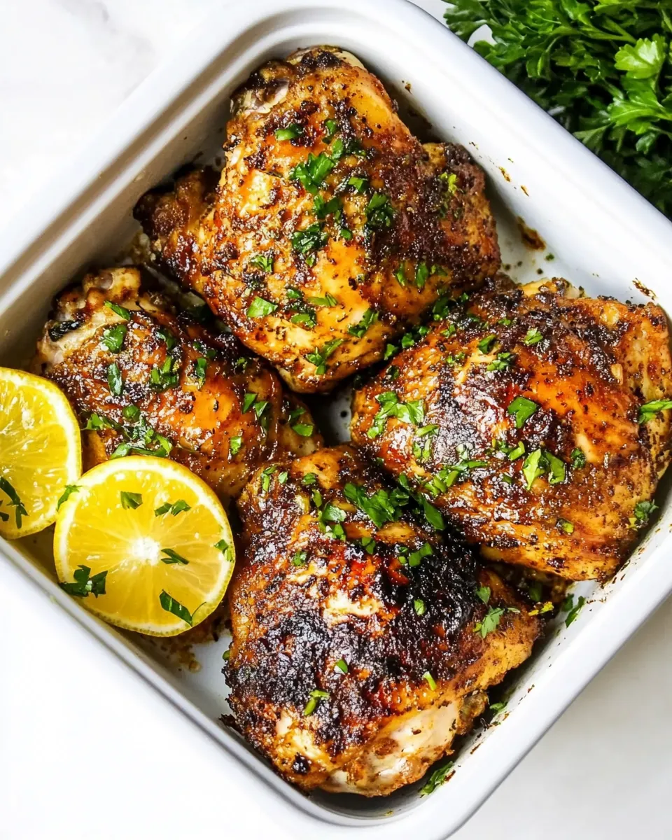 Classic Air Fryer Boneless Chicken Thighs image