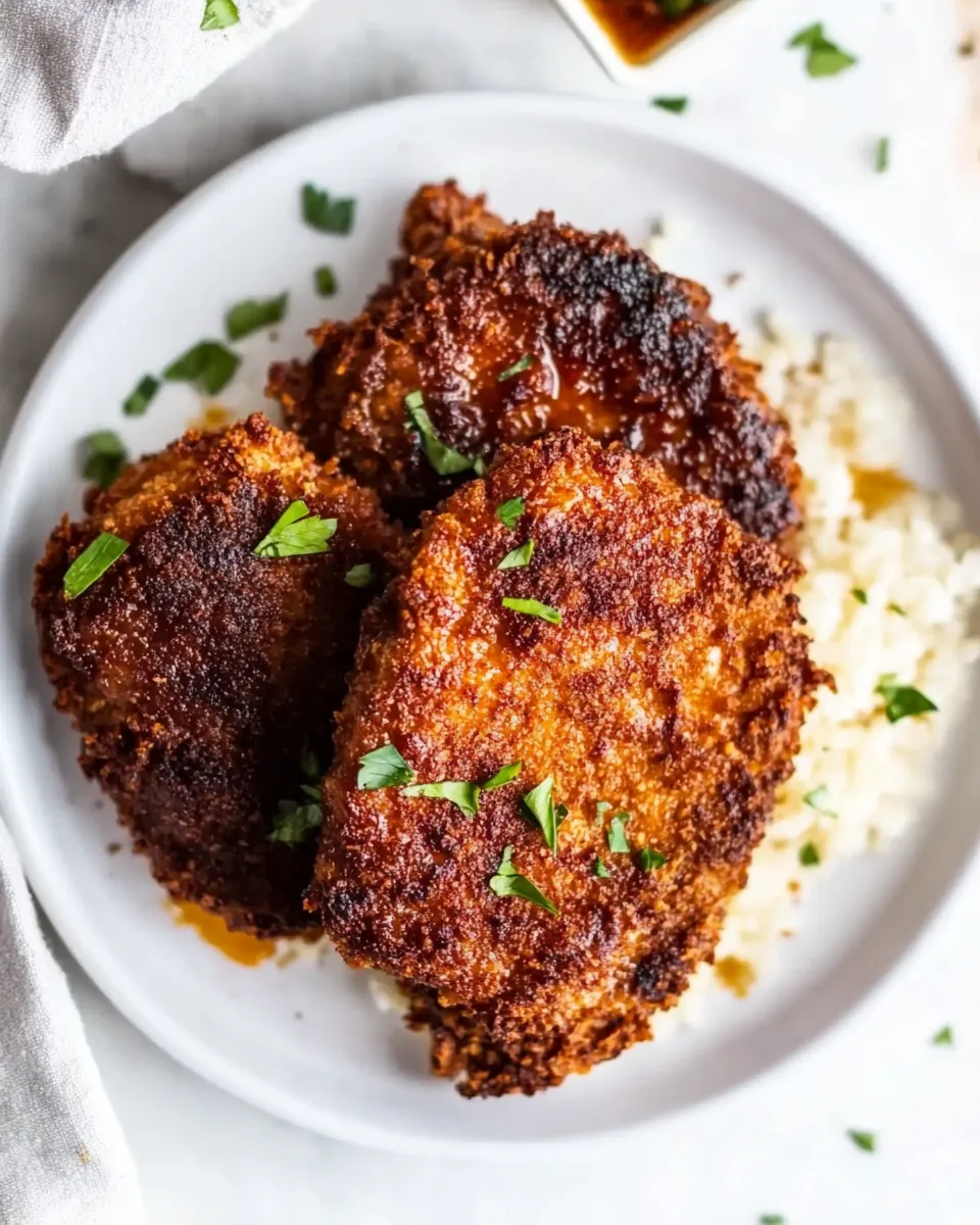 Delicious Air Fryer Breaded Cubed Steak shot