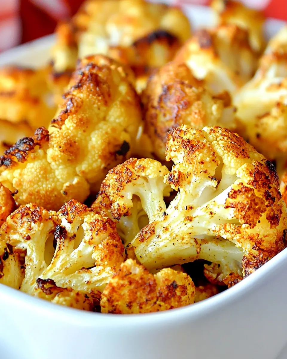Homemade Air Fryer Cauliflower Recipe photo