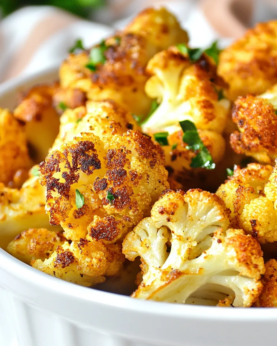 Classic Air Fryer Cauliflower Recipe image