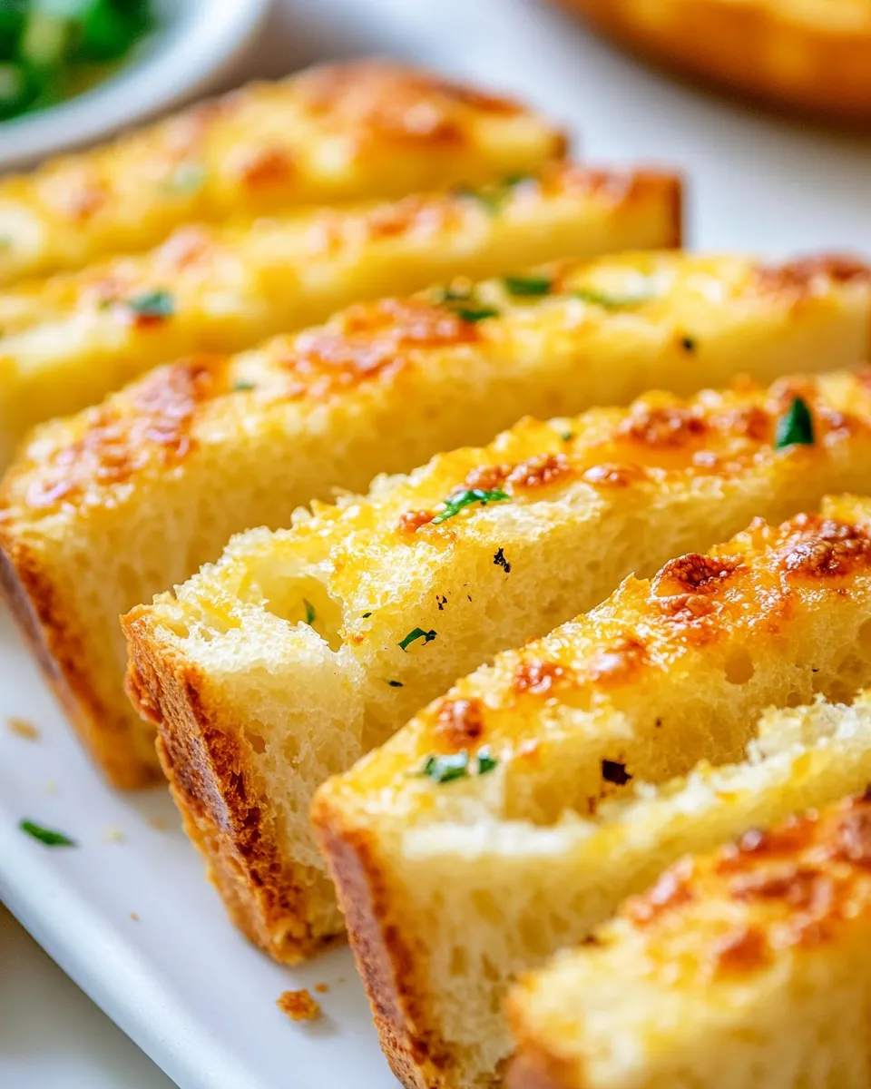 Easy Air Fryer Cheesy Garlic Bread picture