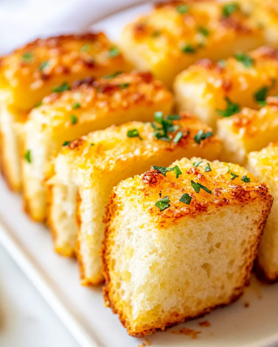 Delicious Air Fryer Cheesy Garlic Bread shot