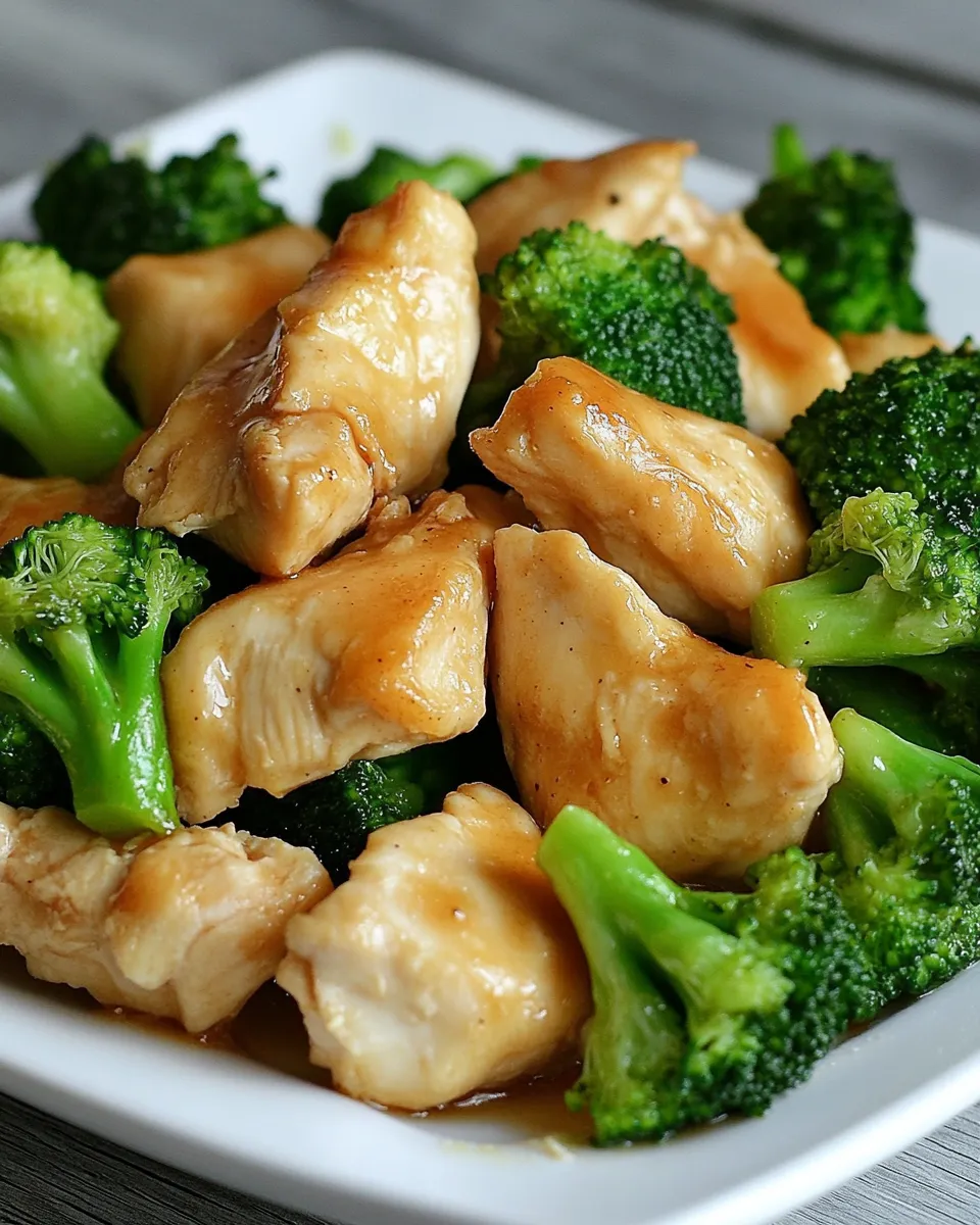 Delicious Air Fryer Chicken and Broccoli shot