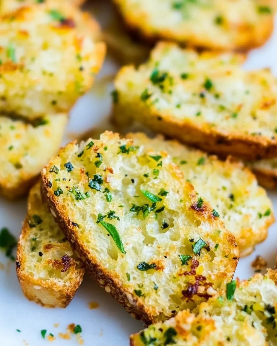 Homemade Air Fryer Garlic Bread photo