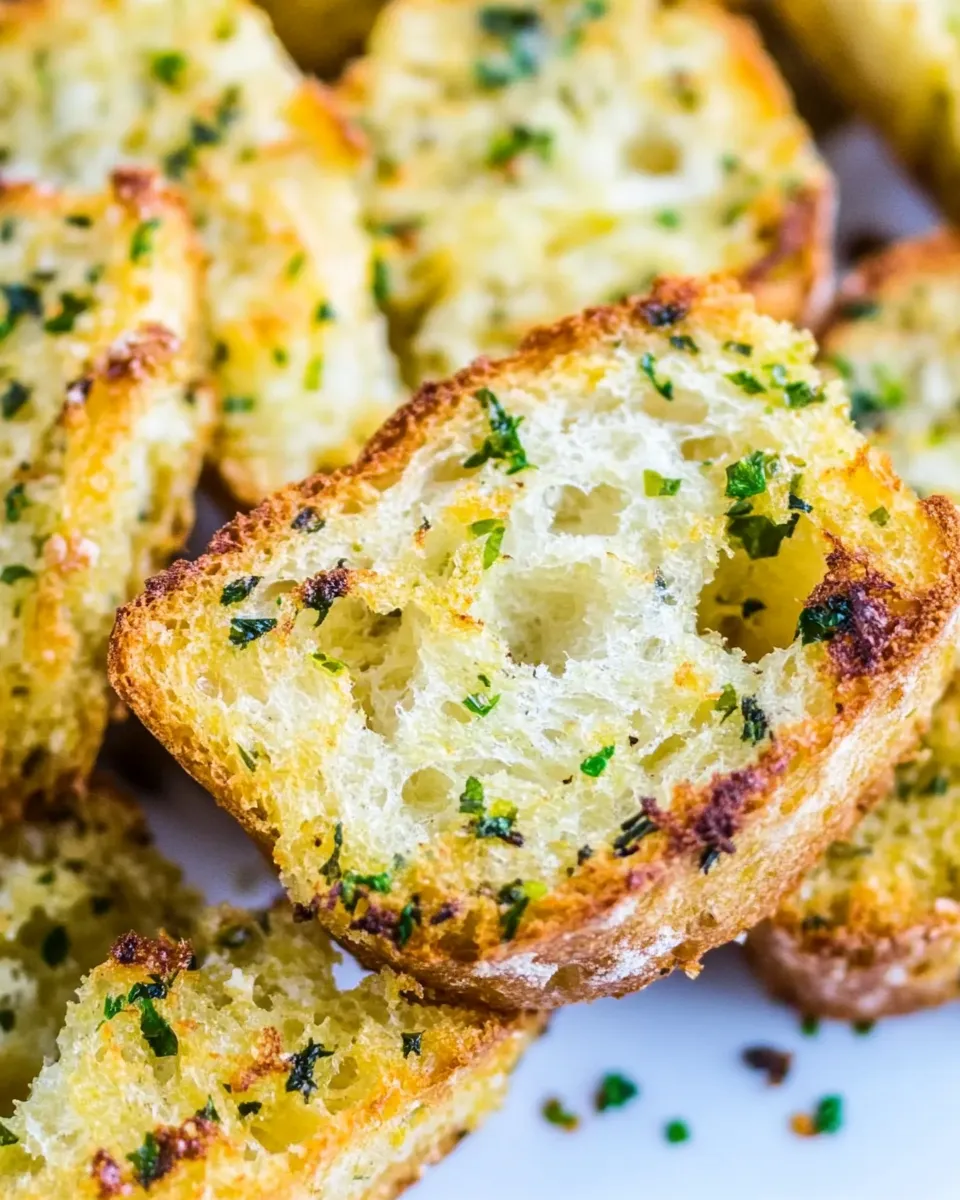 Easy Air Fryer Garlic Bread recipe photo