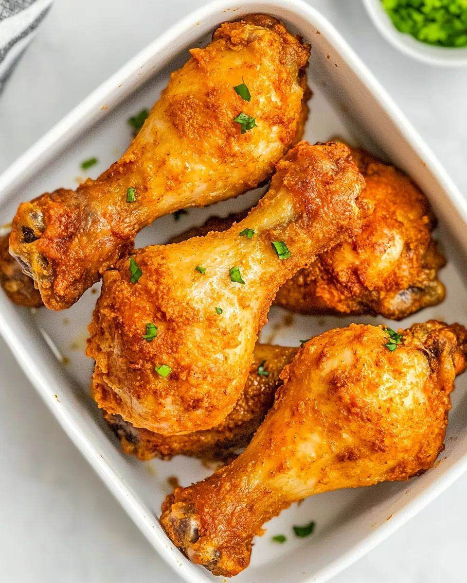 Homemade Air Fryer Garlic Parmesan Drumsticks recipe photo