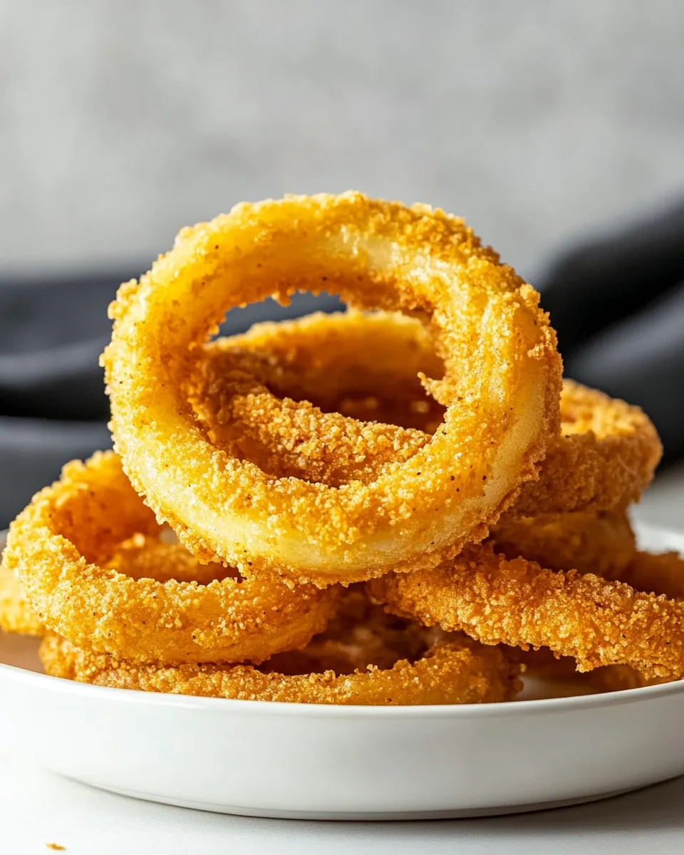 Delicious Air Fryer Onion Rings (Homemade) photo