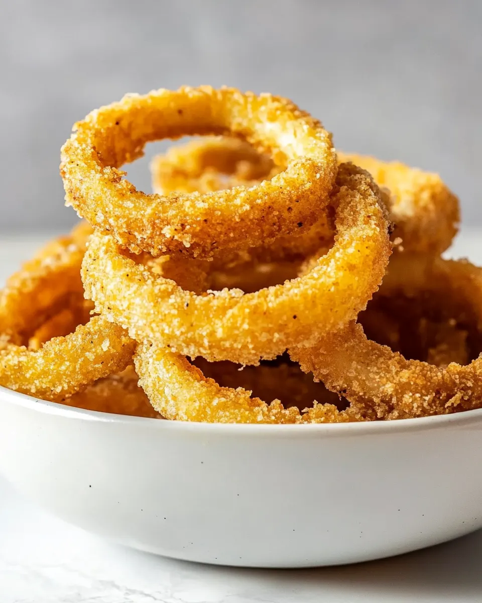 Easy Air Fryer Onion Rings (Homemade) image