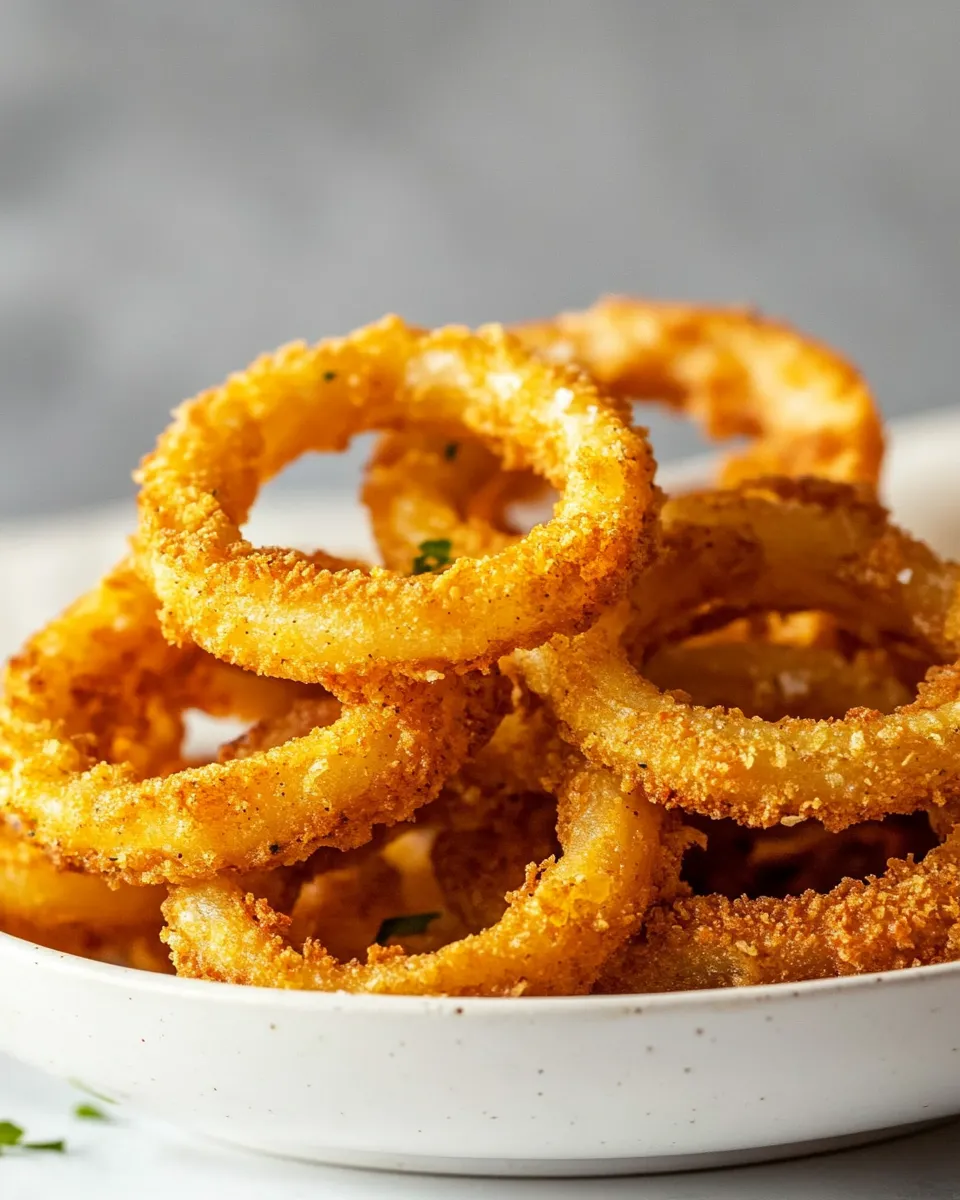 Best Air Fryer Onion Rings (Homemade) shot