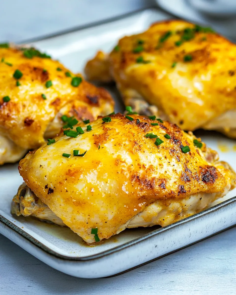 Homemade Air Fryer Ranch Chicken Thighs photo