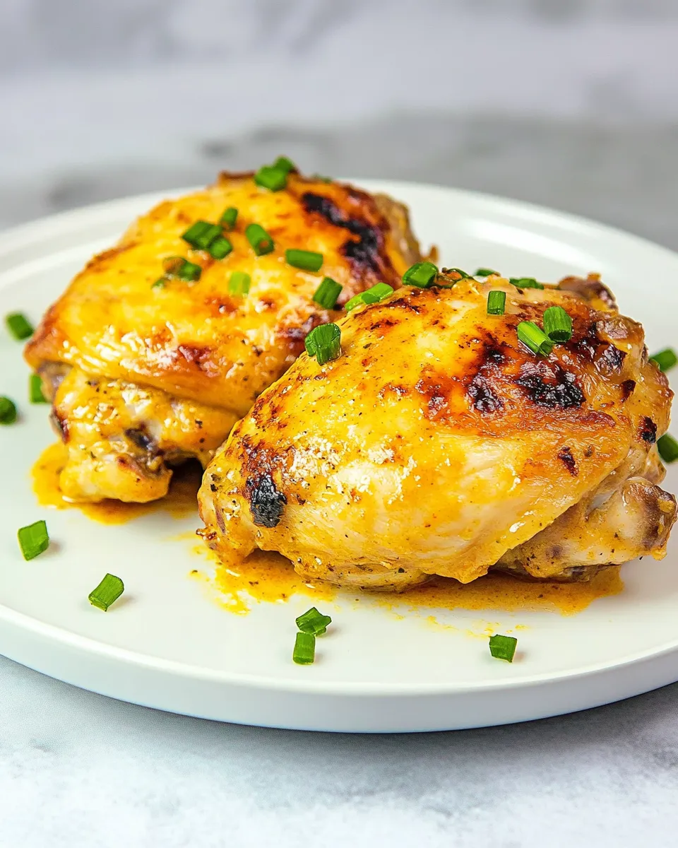 Classic Air Fryer Ranch Chicken Thighs image