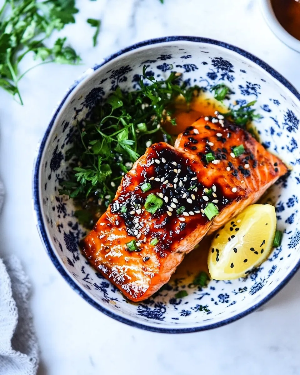 Easy Air Fryer Salmon with Maple Soy picture